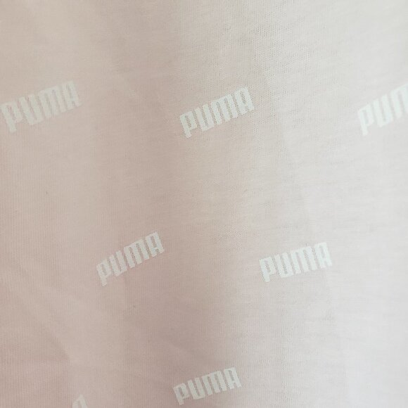 NWT - Puma Ladies' Pink Boyfriend Logo Tee - Size M - Picture 2 of 5